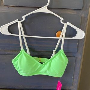 Lime Bikini Top